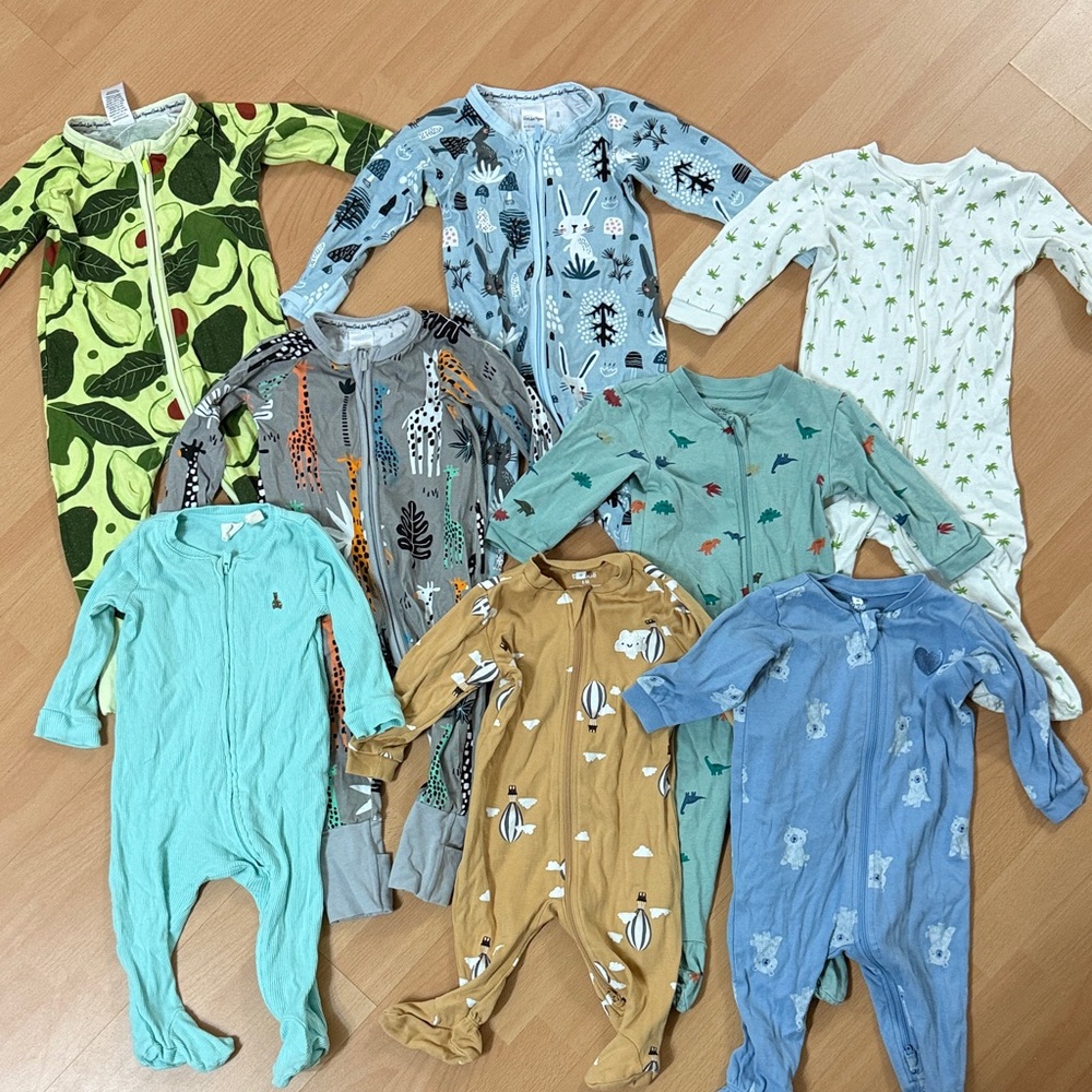 Baby Pajama Bundle x 6-12 months